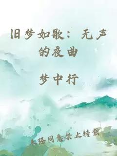 旧梦如歌：无声的夜曲