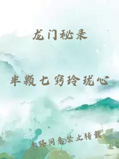 龙门秘录
