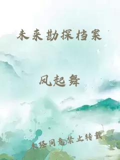 未来勘探档案