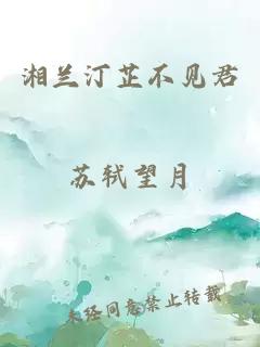 湘兰汀芷不见君