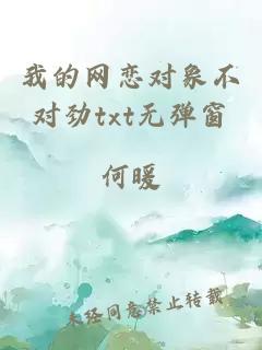 我的网恋对象不对劲txt无弹窗