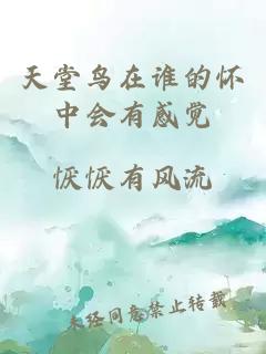 天堂鸟在谁的怀中会有感觉