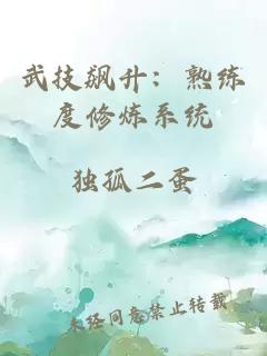 武技飙升：熟练度修炼系统