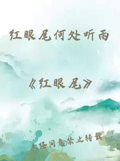 红眼尾何处听雨