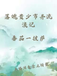 落魄贵少市井流浪记