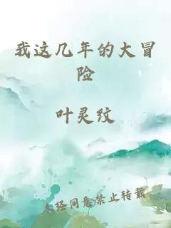 我这几年的大冒险