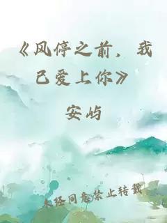 《风停之前，我已爱上你》