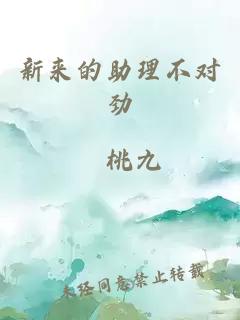 新来的助理不对劲