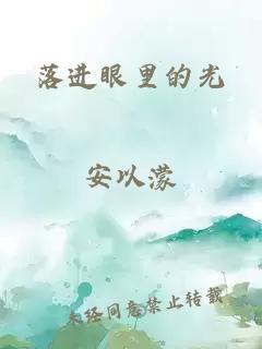 落进眼里的光