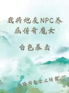 我将炮灰NPC养成传奇魔女