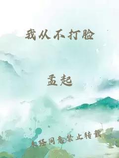 我从不打脸