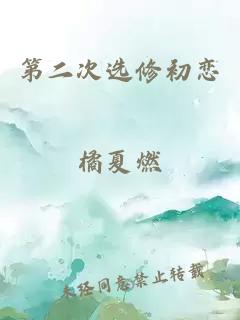 第二次选修初恋