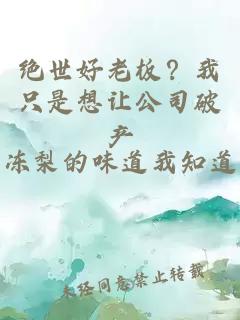 绝世好老板？我只是想让公司破产