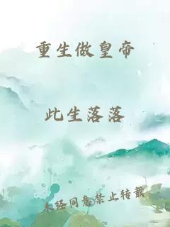 重生做皇帝