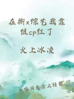 在撕x综艺我靠组cp红了