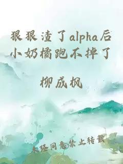 狠狠渣了alpha后小奶橘跑不掉了