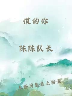惯的你小说封面 惯的你