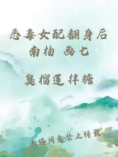 恶毒女配翻身后南柚 画七