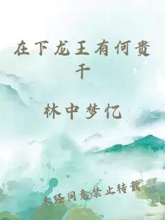 在下龙王有何贵干