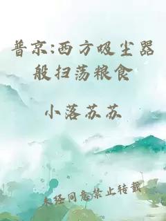 普京:西方吸尘器般扫荡粮食