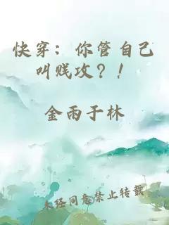 快穿：你管自己叫贱攻？！