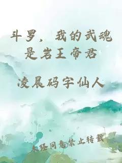 斗罗,我的武魂是岩王帝君小说封面 斗罗,我的武魂是岩王帝君